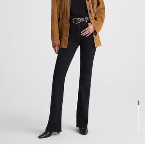 Madewell Black Flare Jeans